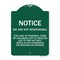 Signmission We Are Not Responsible for Loss of Personal Items or Valuables Left in Vehicles Due, GW-1824-22706 A-DES-GW-1824-22706 - alternate 1
